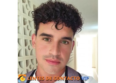 Lentillas Gema VIP - Lentes de Contacto Verde con Marrón | Envío Gratis