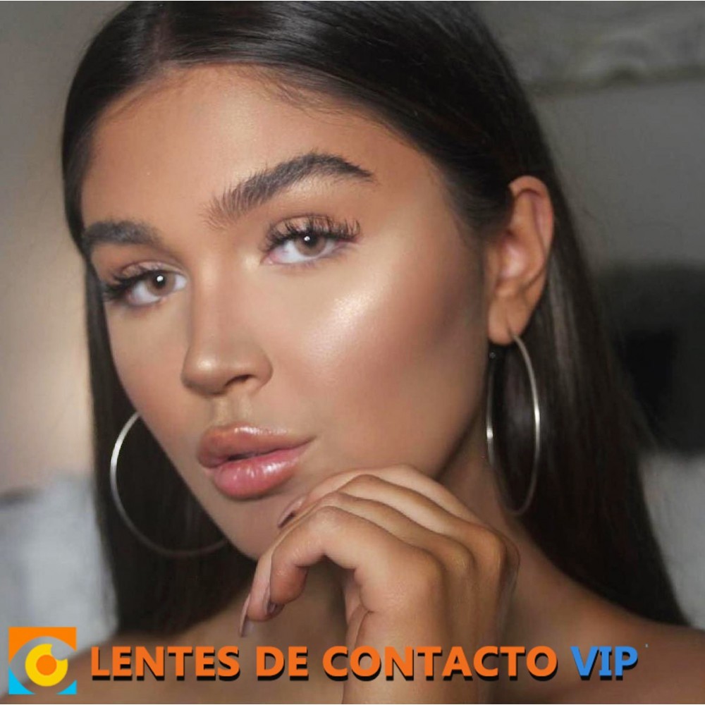 Lentillas Solótica Avela Hidrocor en Marrón Claro | Lentes de Contacto VIP