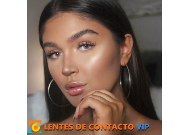 Lentillas Solótica Avela Hidrocor en Marrón Claro | Lentes de Contacto VIP