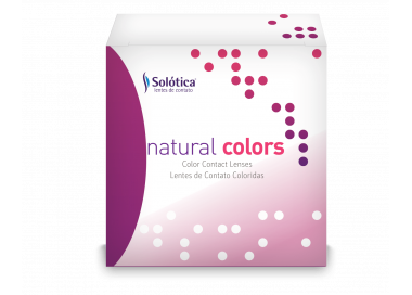 Solótica Azul Natural Colors | Lentillas Azules Intensas - ¡Compra Ahora!