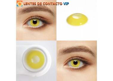 Lentillas Fantasía Amarillas | Impacta con tu Mirada | Lentes de Contacto VIP España