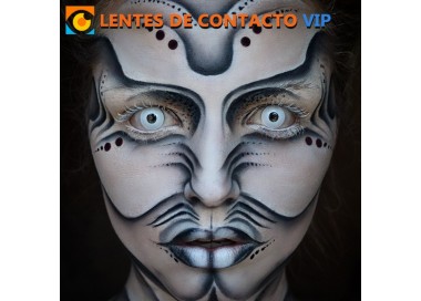 Lentillas Fantasía Blancas Zombie | Lentillas de Color - Envío Rápido