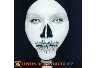 Lentillas Fantasía Blancas Zombie | Lentillas de Color - Envío Rápido