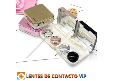 Estuche Premium Dorado | Calidad Premium con Espejo y Accesorios - ¡Compra Ahora!