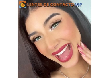 Lentillas San Sebastian VIP | Verde Claro con Aro de Definición