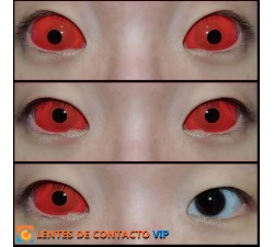 Lentillas Sclera Rojas de 22mm | Lentes de Contacto VIP España