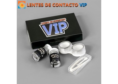 Lentillas Sclera Negras de 22mm | Lentes de Contacto VIP España