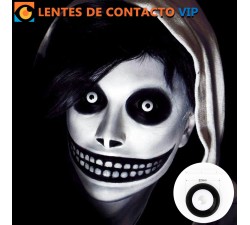 Lentillas Sclera Negras y Blancas de 22mm | Lentes de Contacto VIP España