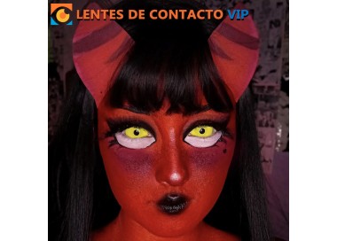 Lentillas Sclera Amarillas de 22mm | Lentes de Contacto VIP España