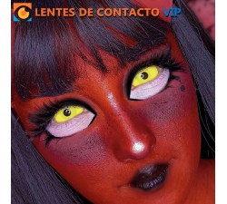 Lentillas Sclera Amarillas de 22mm | Lentes de Contacto VIP España