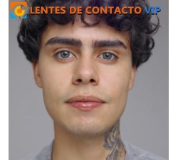 Lentillas Madrid VIP Gris con Verde | Envío Gratis | Lentes de Contacto España