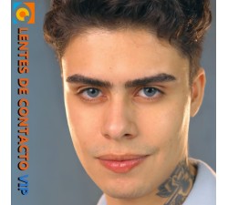 Lentillas Pop VIP | Color Azul con Verde - Envío Gratis