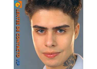 Lentillas Pop VIP | Color Azul con Verde - Envío Gratis