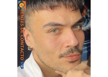 Lentillas San Sebastian VIP | Verde Claro con Aro de Definición