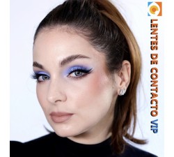 Lentillas Ibiza VIP Azul con Verde | Envío Gratis | Lentes de Contacto España