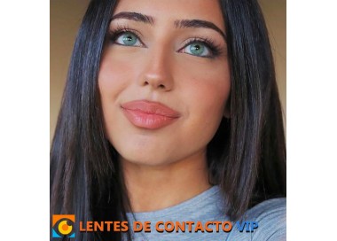 Lentillas Zircon VIP Verde con Gris | Colección Piedras Preciosas - Lentes de Contacto VIP