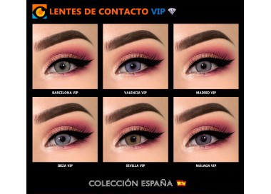 Oferta Especial: 3 Pares de Lentillas VIP + Set de 20 Pestañas Astrology de Regalo | Lentes de Contacto VIP España