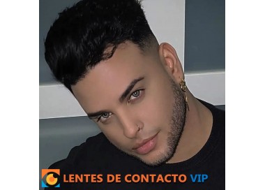 Lentillas Madrid VIP Gris con Verde | Envío Gratis | Lentes de Contacto España