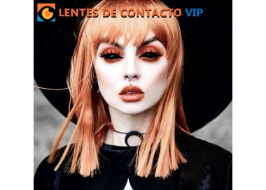 Lentillas Sclera Negras de 22mm | Lentes de Contacto VIP España