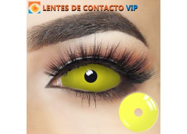 Lentillas Sclera Amarillas de 22mm | Lentes de Contacto VIP España