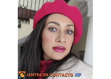 Lentillas Opal VIP Gris Super Claro | Colección Piedras Preciosas - Lentes de Contacto VIP