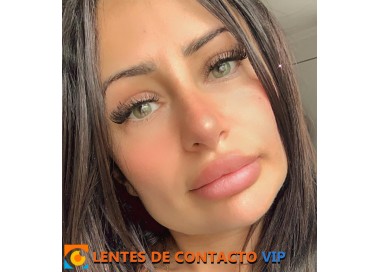 Lentillas Amazona VIP Verde Moderado | Colección Piedras Preciosas - Lentes de Contacto VIP