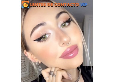 Lentillas Flamenco VIP | Color Verde Claro - Envío Gratis